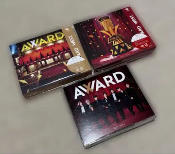 WEST. AWARD 3 형태 세트(DVD)