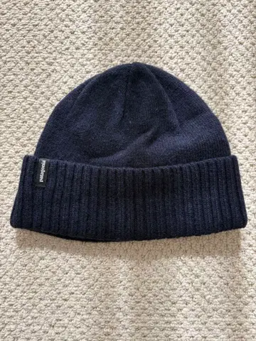 patagonia 브로디어 비니 네이비 니트 모자