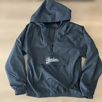 Jordan 다크 그레이 풀오버 나일론 자켓 남성용 s 사이즈