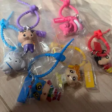 짱구는 못말려(크레용 신짱) 컬러풀 멀티 참 전 6종 가챠가챠 컴플리트