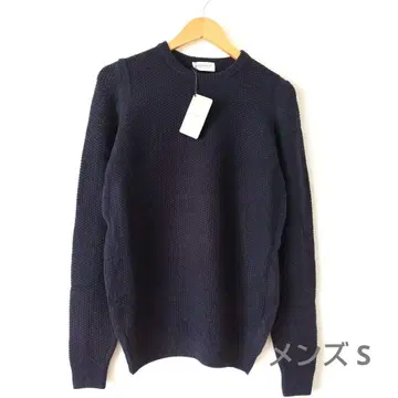 미사용 새상품 존스메들리 7G 메리노울 쿨넥 니트