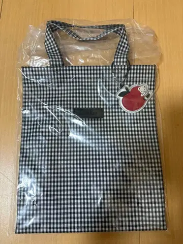 파밀리아 깅엄 체크 토트백 토트 새상품