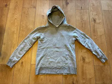 BARNS 반스 츠리니미 후드티 그레이 L