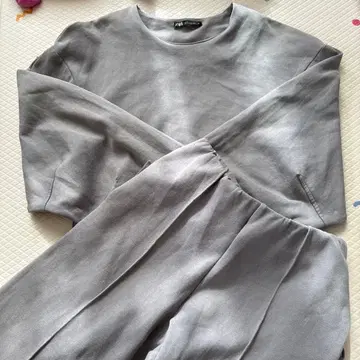 ZARA 그레이 팬츠 셋업