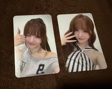 MADEIN S TRINITY 세리나 트레이딩 카드 2종 세트