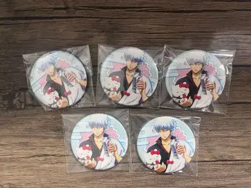 은혼 산리오 키티 캔뱃지 사카타 긴토키 긴토키 5세트 1