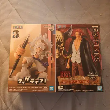 원피스 피규어 세트 루피 샹크스