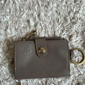 일비종떼 가죽제 키케이스 그레이