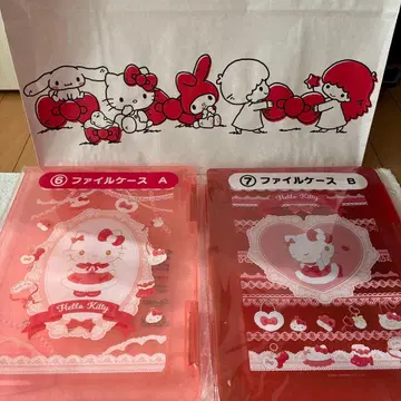 헬로키티 클리어 파일 2장 세트