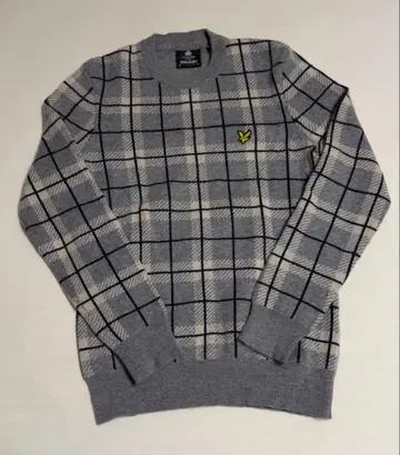 Lyle & Scott (라일 스캇) 체크 무늬 스웨터 XS 사이즈