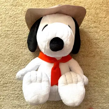 스누피 SNOOPY 봉제 인형 햇 포함 비글 스카우트 굿즈