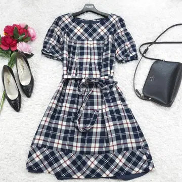 G9265*NEWYORKER 뉴요커 체크 무늬 원피스 9