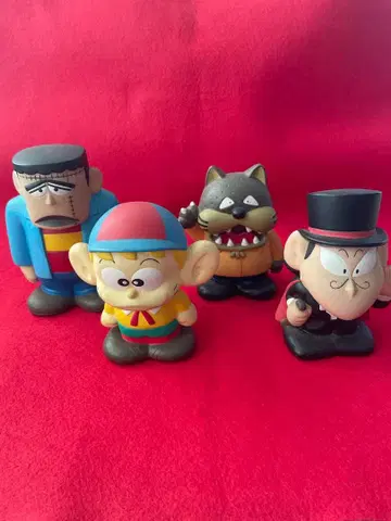 괴물군 저금통 4체 세트