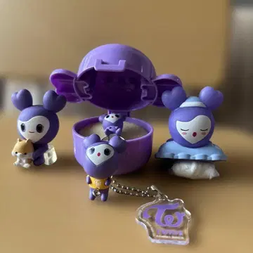 TWICE 캡슐 토이 세트 보라색