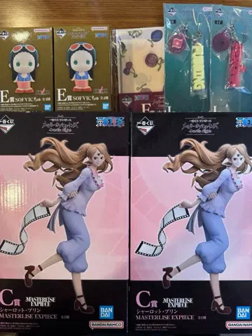 제일복권 원피스 C상 푸딩 2체 SOFVIC 2체