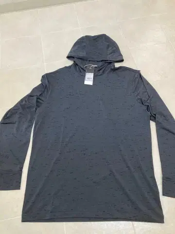 adidas 골프 후드 부착 남성 의류 M 다크 그레이