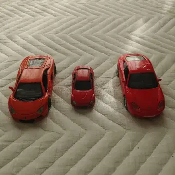 람보르기니 포르쉐 미니카 3대 세트