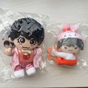 오오니시 류세이 봉제 인형 2개 세트