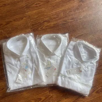 미사용 새상품 UNIQLO 와이셔츠 3장 세트