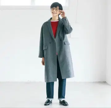 북유럽 생활 잡화점 3WAY 어레인지 옷깃의 가벼운 체스터 코트 그레이