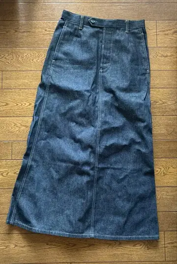 새상품급 SUPER HAKKA 슈퍼 하카 데님 롱 스커트