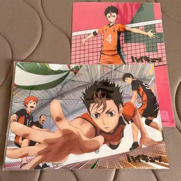 하이큐 니시노야 유우 클리어 파일 3장 세트