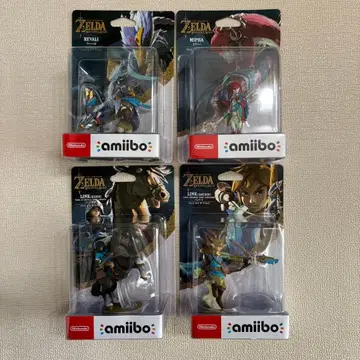 젤다의 전설 amiibo 피규어 4체 세트