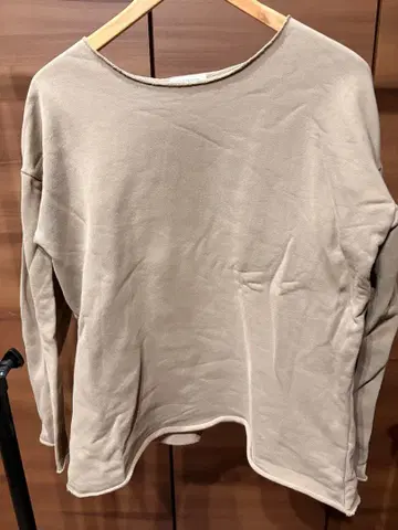 BEAUTY&YOUTH 베이지 크루넥 트레이닝복 L