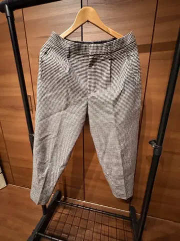 BEAUTY&YOUTH 체크 무늬 슬랙스