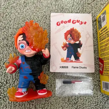 처키 플레임 처키 피규어 POPMART 처키