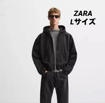 ZARA 자라 후드 데님 자켓 L 사이즈 완판템