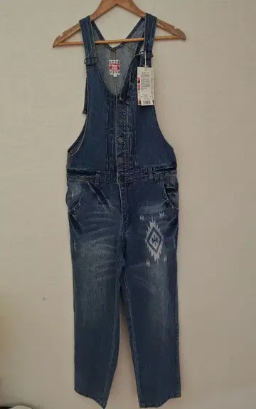 TITICACA 데님 오버롤 M