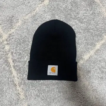 Carhartt 블랙 니트 모자