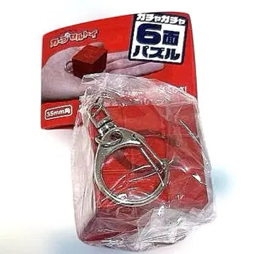 카프 가챠가챠 캡슐 토이 6면 퍼즐 빨간색 빨간색 귀중