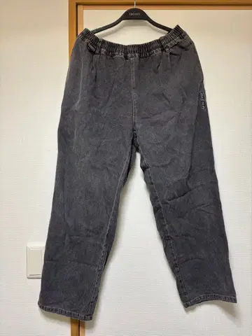 산타크루즈 블랙 데님 남성용 M 사이즈