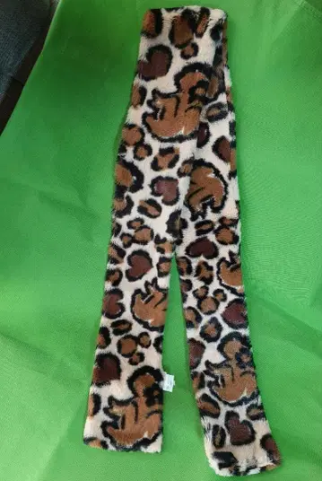 디즈니랜드 머플러 미니 레오파드 무늬 넥워머 미키