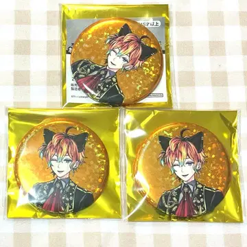 테디 캔뱃지 아쿠네코 난자타운 악마 집사와 검은 고양이