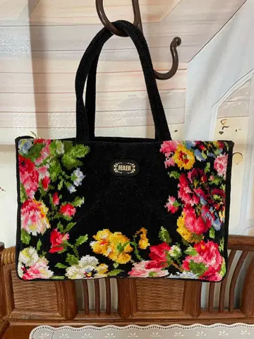 FEILER 플라워 무늬 토트백