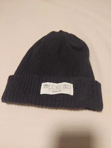 호시노 겐 니트 모자 WEEKEND 그레이