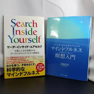 마인드풀니스 명상 입문 서치 인사이드 유어 셀프 2권 세트