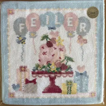 페이러 키프스마일링 WEB 한정판 타월 손수건 30cm 사이즈