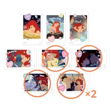 오마이카페 인어공주 아리엘 굿즈 세트
