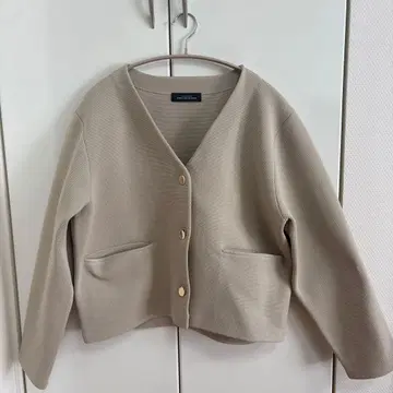 그린 레이블 릴랙싱 가디건 자켓 노카라