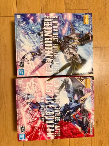 MG 프리덤 건담 & 저스티스 건담 세트