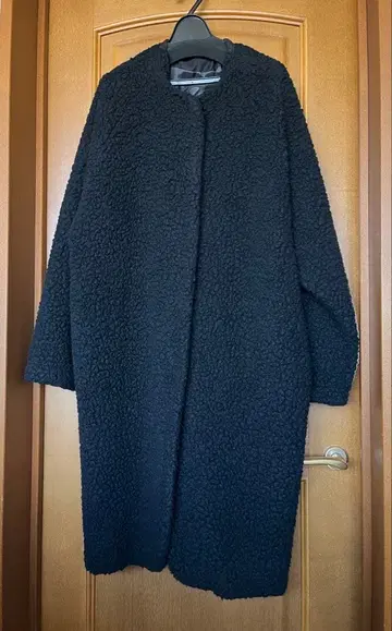 habille(아비에) 부클 롱 코트