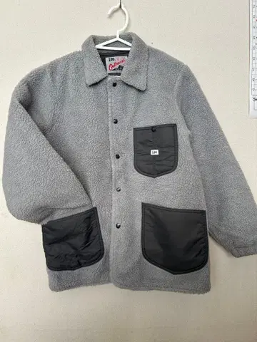 Lee 보아 자켓 그레이 S 사이즈