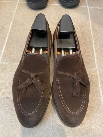 크로켓 & 존스 CAVENDISH 2/7E 다크 브라운 태슬 로퍼