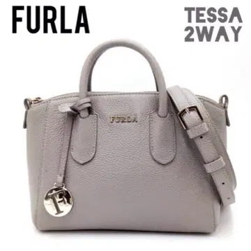 [ 컨디션 최상 ] FURLA TESSA 2WAY 그레이 숄더백