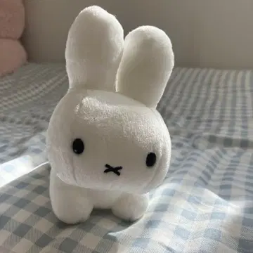 미피 봉제 인형 화이트