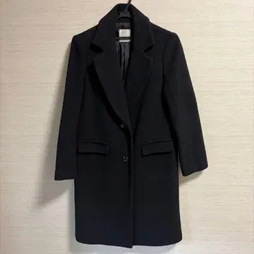 블랙 체스터 코트